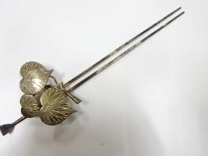 アンティーク　彫金　簪
